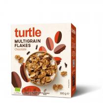 Turtle - Flakes Multigrain au chocolat noir