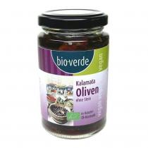 Bio Verde - Olives noires Kalamata dénoyautées à l'huile 200g bio