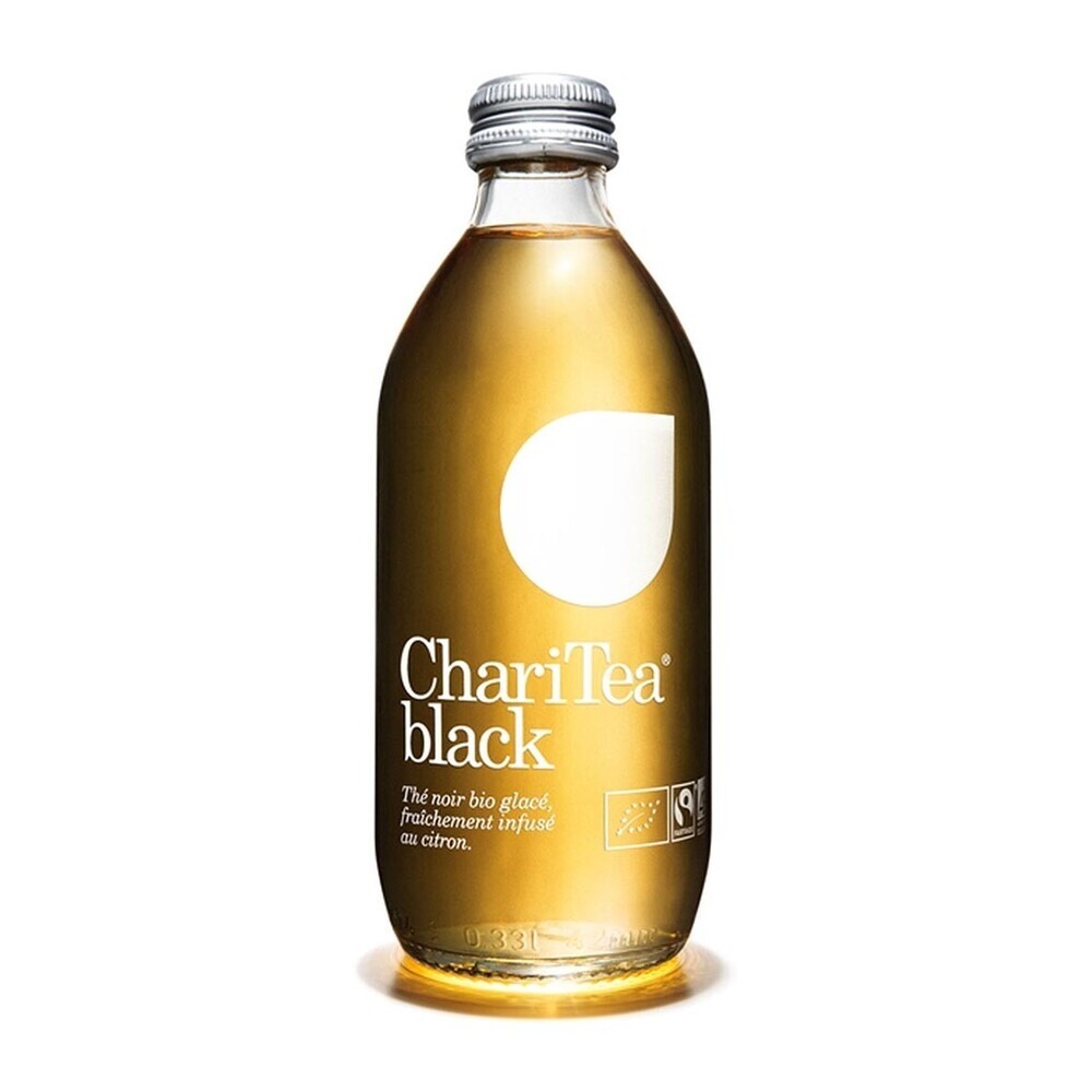 Lemonaid - Thé glacé Charitea Black au thé noir 33cl bio