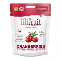 Lilifruit - Cranberries séchées moelleuses 150g bio
