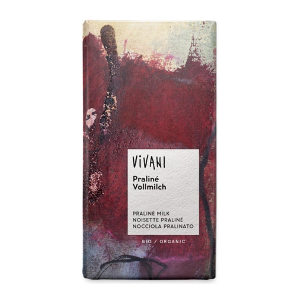 Vivani - Chocolat au lait praliné 100g bio