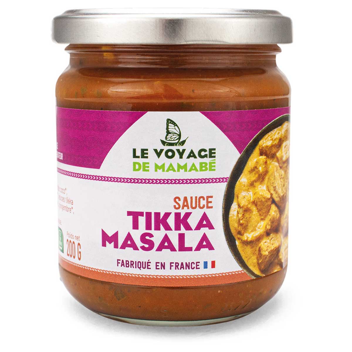 Le Voyage de Mamabé - Sauce tikka masala 200g