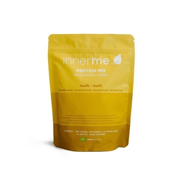Innerme - Mélange protéiné 'Vanille' (480 g) - Bio & Vegan