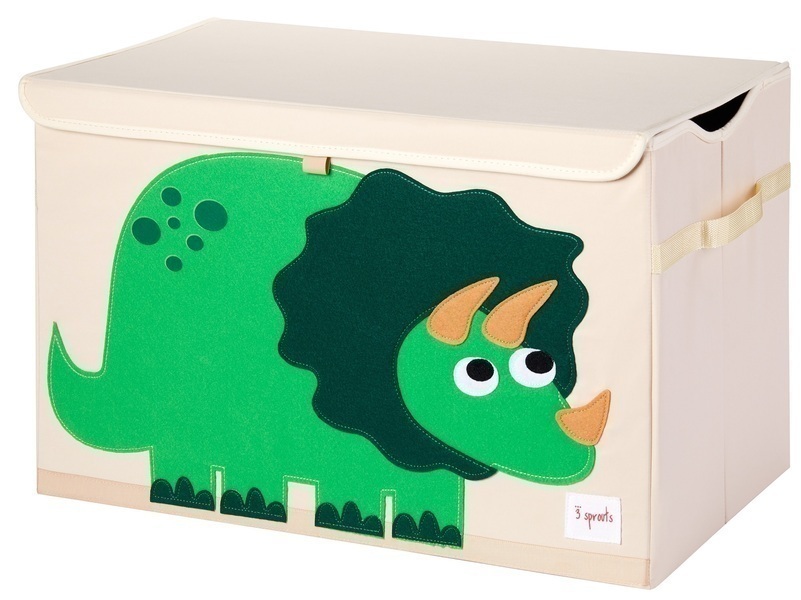 3 Sprouts - Coffre à jouets Dino
