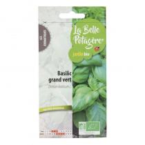 La Belle Potagère - Graines à semer - Basilic grand vert - 0,5 g