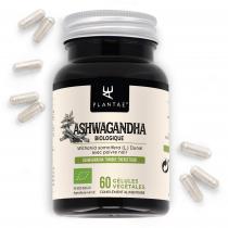 Anastore - Ashwagandha + * 60 gélules * Extrait d'ashwagandha + poivre noir
