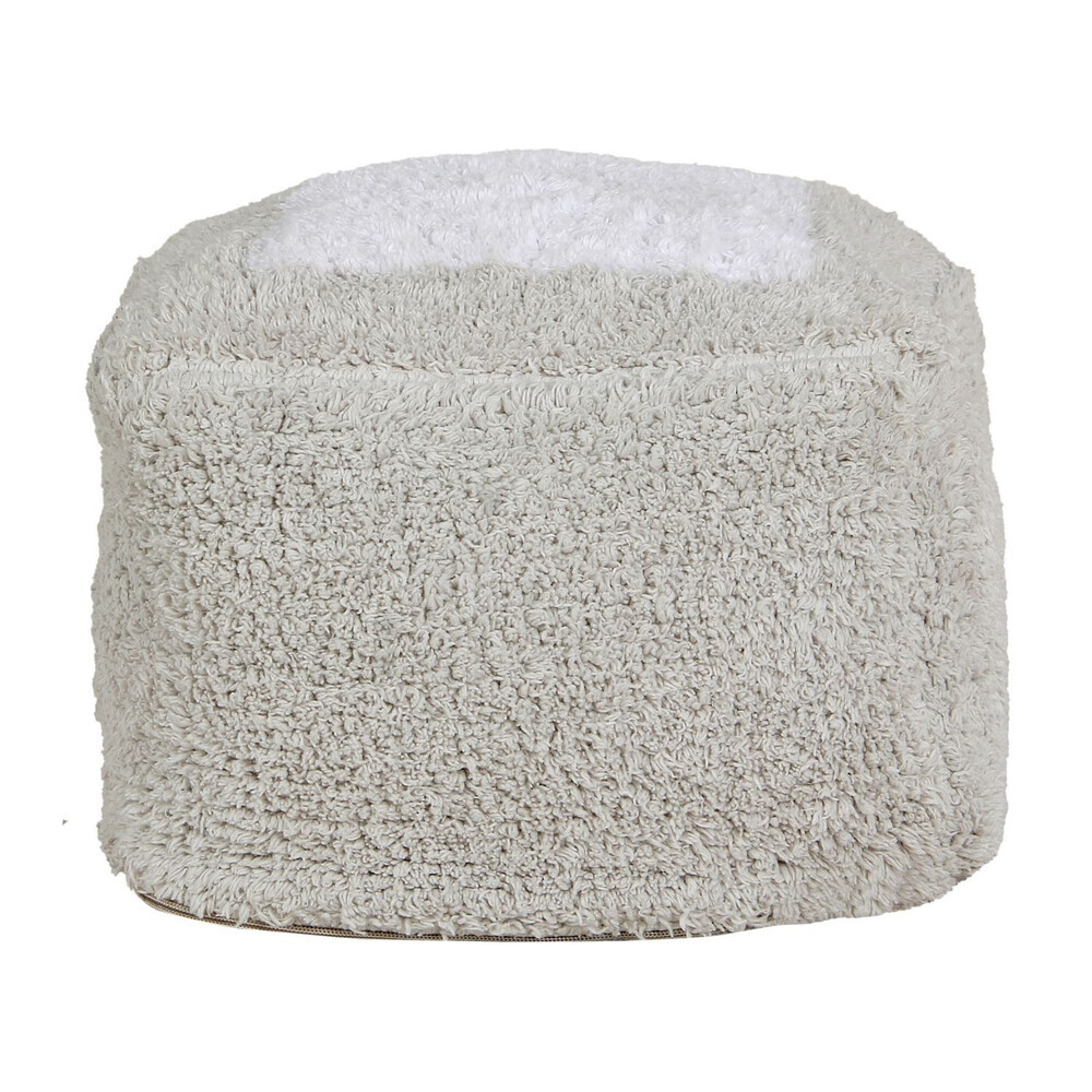 Lorena Canals - Pouf MARSHMALLOW SQUARE Pearl Grey Lorena Canals - Pouf MARSHMALLOW SQUARE Pearl Grey