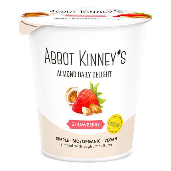 Abbot Kinney's - Dessert amande fraise daily delight 400ml