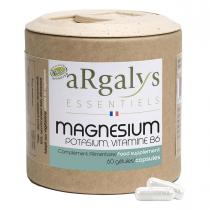 Argalys Essentiels - Magnésium + Potassium + Vitamine B6 60 gélules