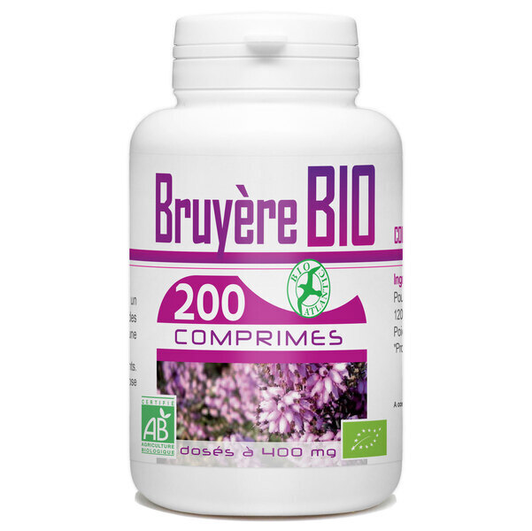 Bio Atlantic - Bruyère Bio - 400 mg - 200 comprimés