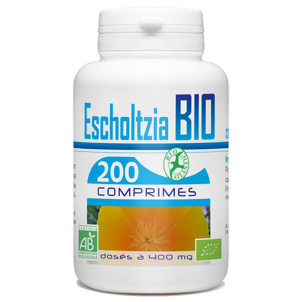 Bio Atlantic - Escholtzia Bio - 400 mg - 200 comprimés
