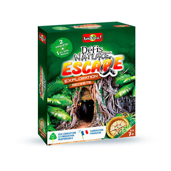 Bioviva - Défis Nature Escape - Exploration secrète - Dès 7 ans Bioviva - Défis Nature Escape - Exploration secrète - Dès 7 ans