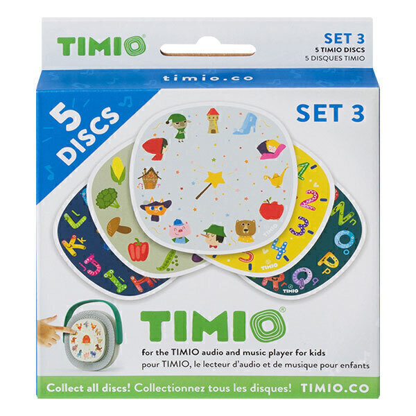 Timio - Pack de 5 disques Set 3 Légumes - Dès 2 ans