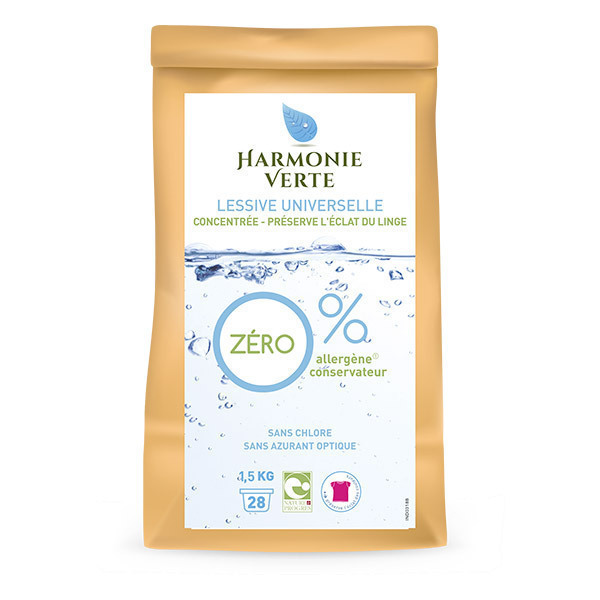 Lessive Poudre Couleurs Concentrée 15kg