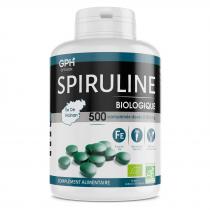 Gph diffusion - Spiruline Bio - 500 mg - 500 comprimés