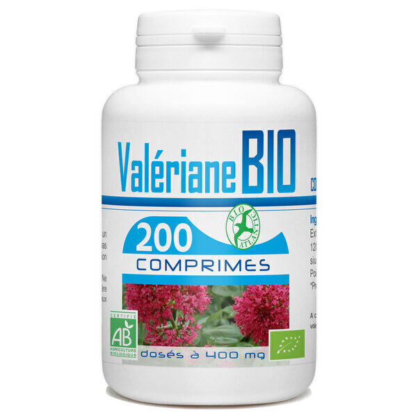 Bio Atlantic - Valériane Bio - 400 mg - 200 comprimés