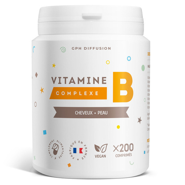 Gph diffusion - Vitamine B Complexe - 200 comprimés
