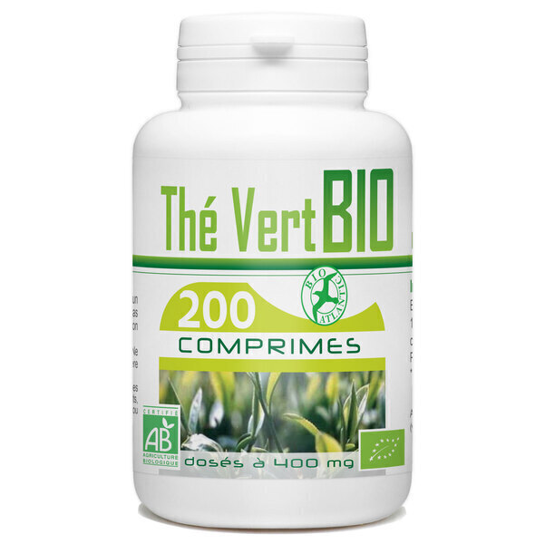 Bio Atlantic - Thé Vert Bio - 400 mg - 200 comprimés