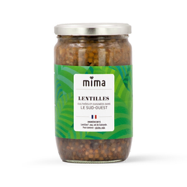 Mima - Lentilles au naturel BIO