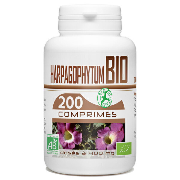 Bio Atlantic - Harpagophytum Bio - 400 mg - 200 comprimés