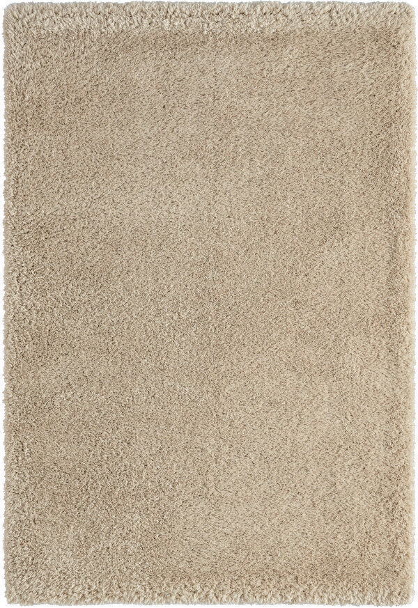Nazar Rugs - Tapis en laine artificielle beige éco-responsable - 200x290cm