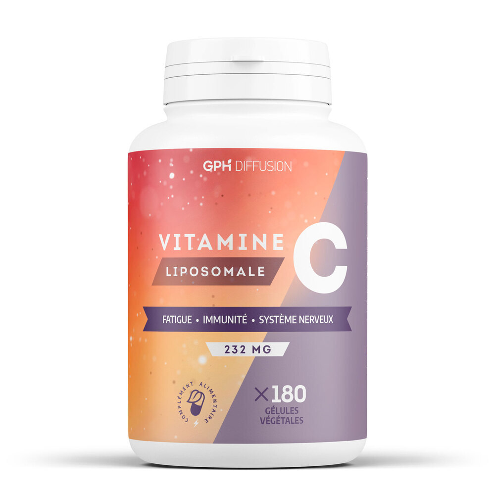 Gph diffusion - Vitamine C - Liposomale - 200 mg - 180 gélules végétales