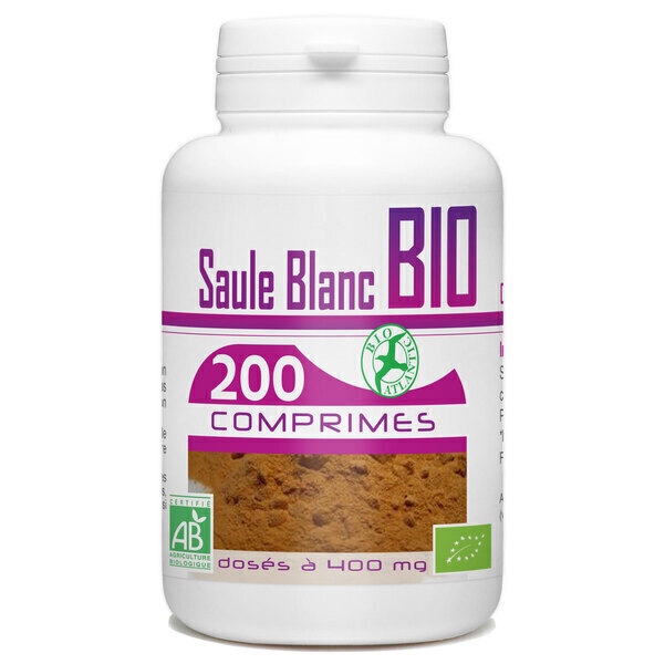 Bio Atlantic - Saule Blanc Bio - 400 mg - 200 Comprimés
