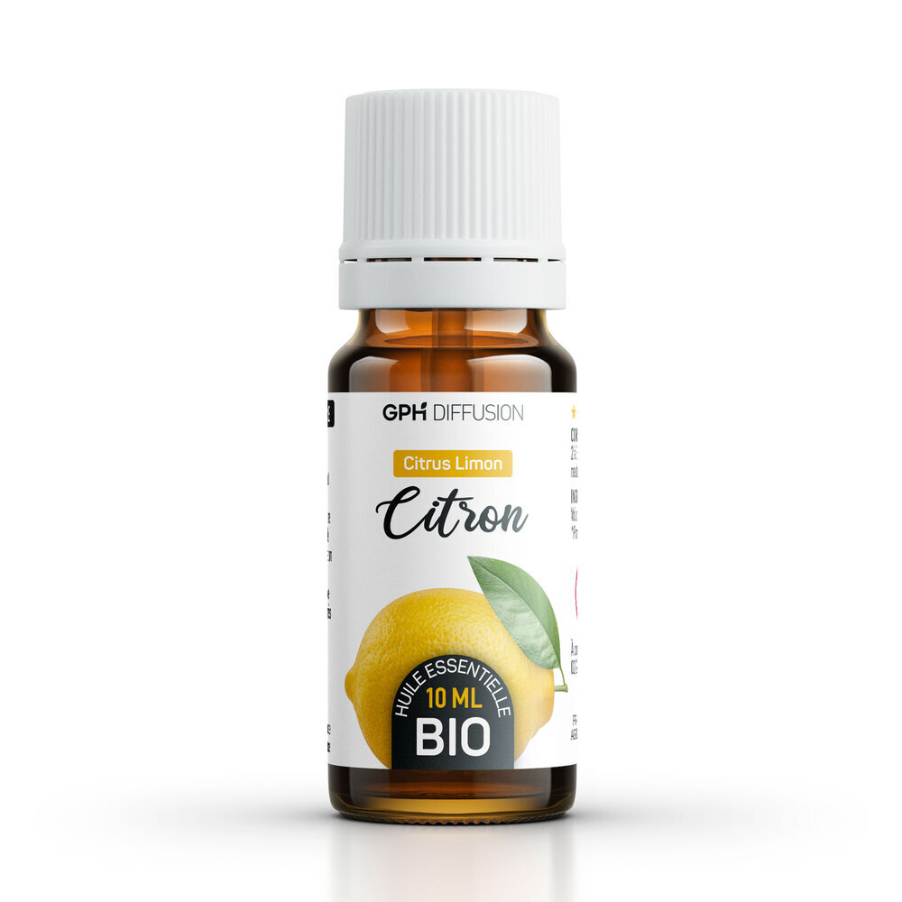 Gph diffusion - Huile Essentielle de Citron Bio 10 ml