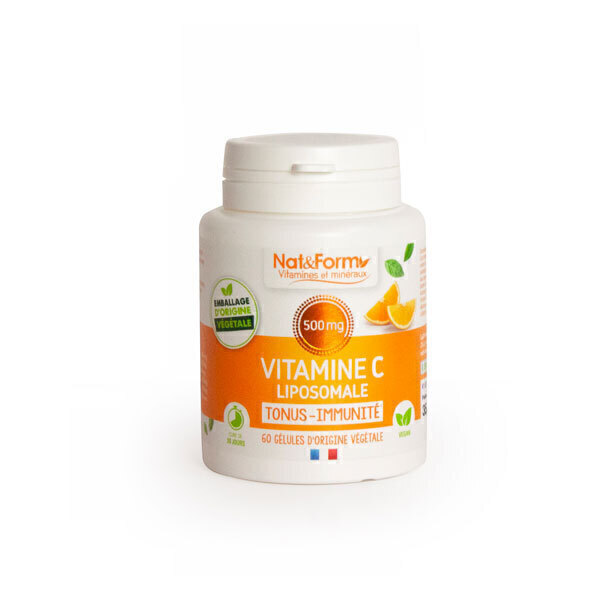 Nat & Form - Vitamine C Liposomale 60 gélules végétales