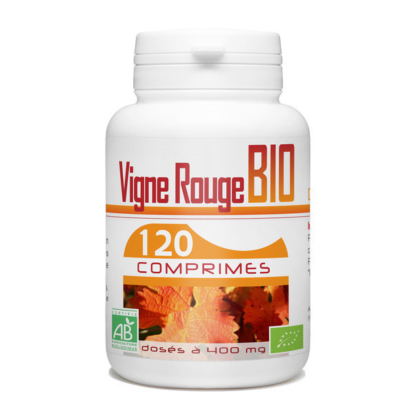 Bio Atlantic - Vigne Rouge Bio - 400 mg - 120 comprimés