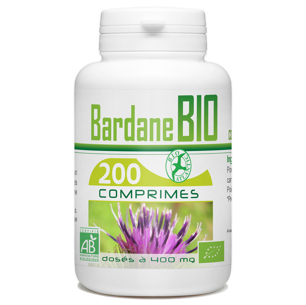 Bio Atlantic - Bardane BIO - 400 mg -120 comprimés