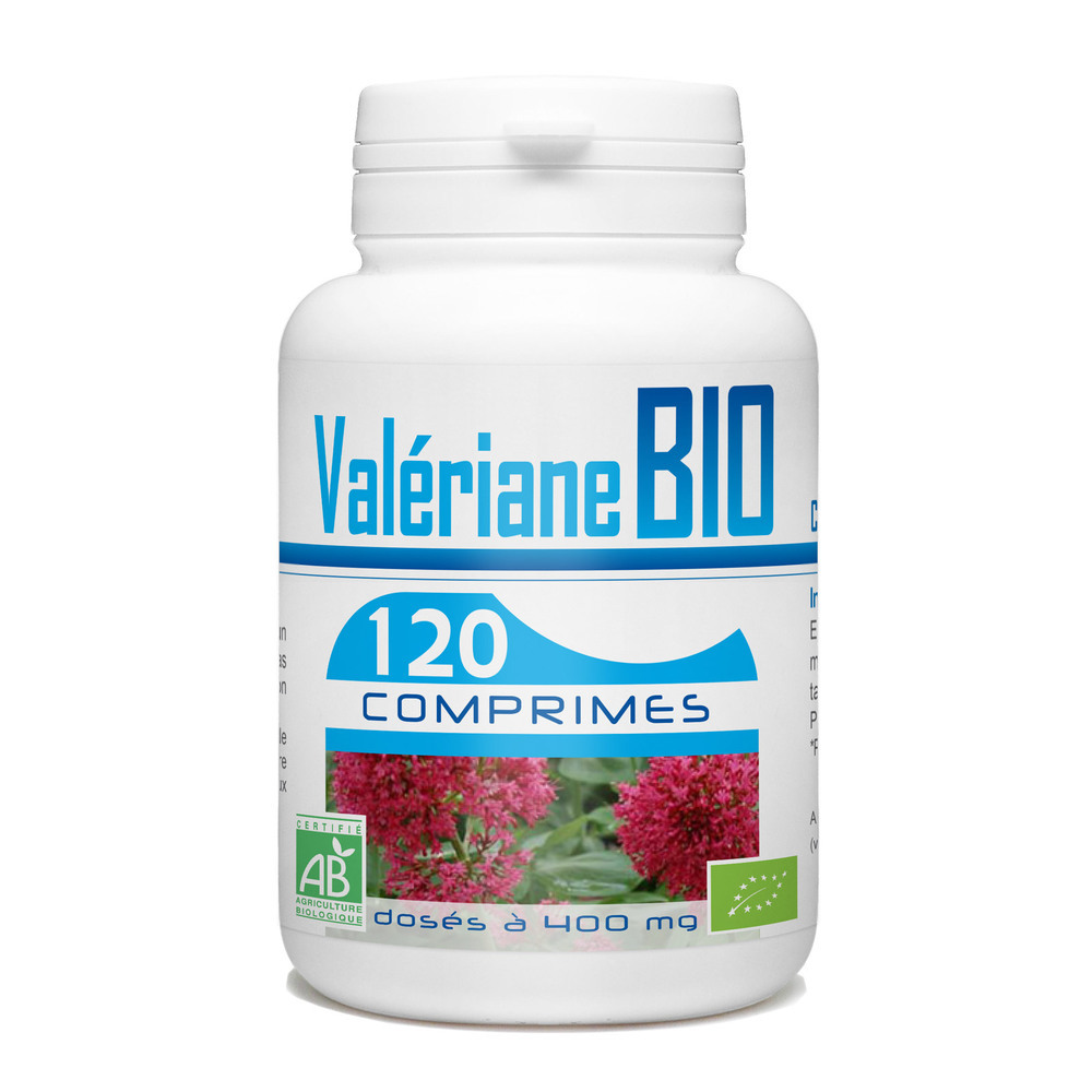 Bio Atlantic - Valériane Bio - 400 mg - 120 comprimés