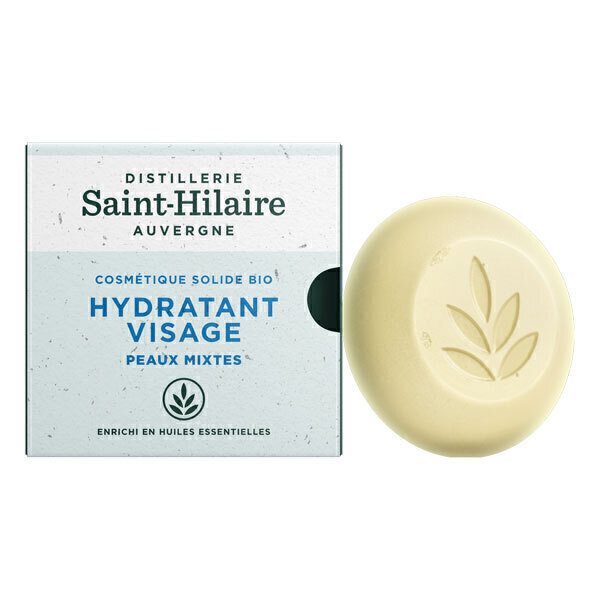 Distillerie Saint-Hilaire - Hydratant visage peaux mixtes solide 30g