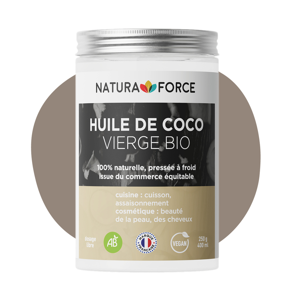 Natura Force - Huile de coco Bio - 250g