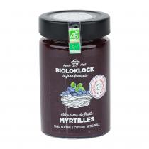 Biolo'Klock - Préparation 100% fruits myrtille 210g bio