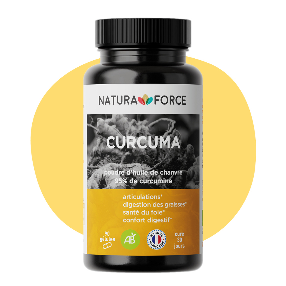 Natura Force - Curcuma bio - 90 gélules