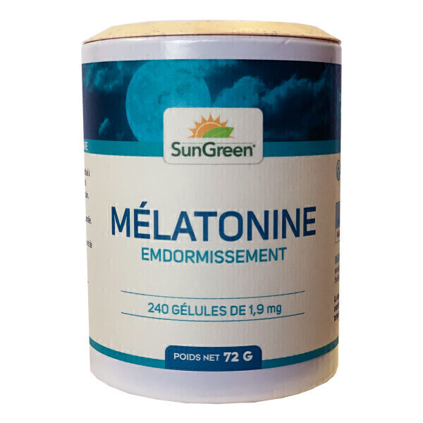 Sungreen - Mélatonine 1,9 mg - 240 gélules