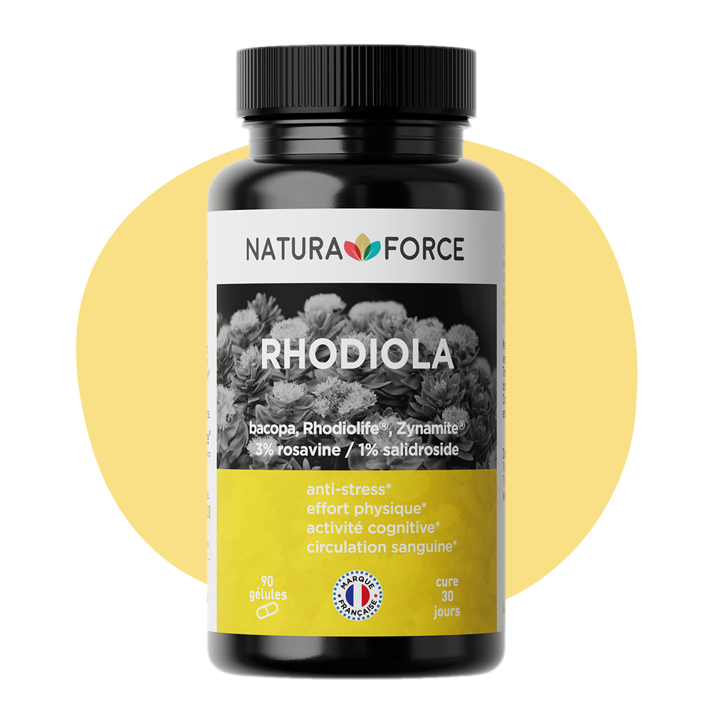 Natura Force - Rhodiola Rosea Bio - 120 gélules