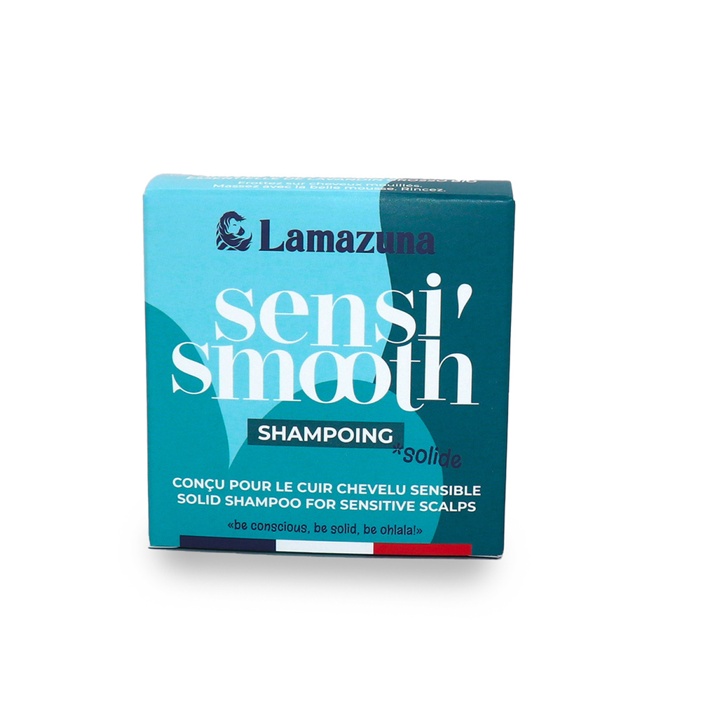 Lamazuna - Shampoing solide pour cuir chevelu sensible 70g