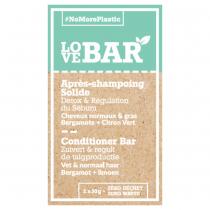 Love Bar - Après-Shampoing Solide Détoxifiant et Régulateur