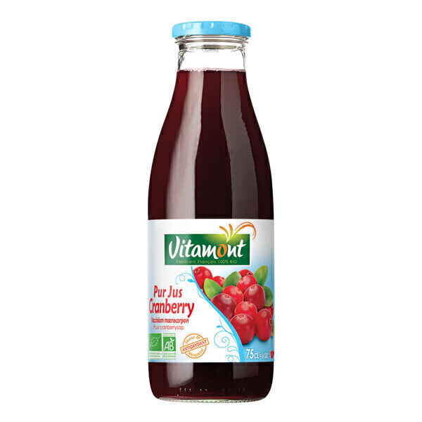 Vitamont - Pur jus de cranberry 75cl