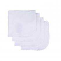 SEVIRA KIDS - Lingettes lavables en coton biologique (lot de 4) Blanc