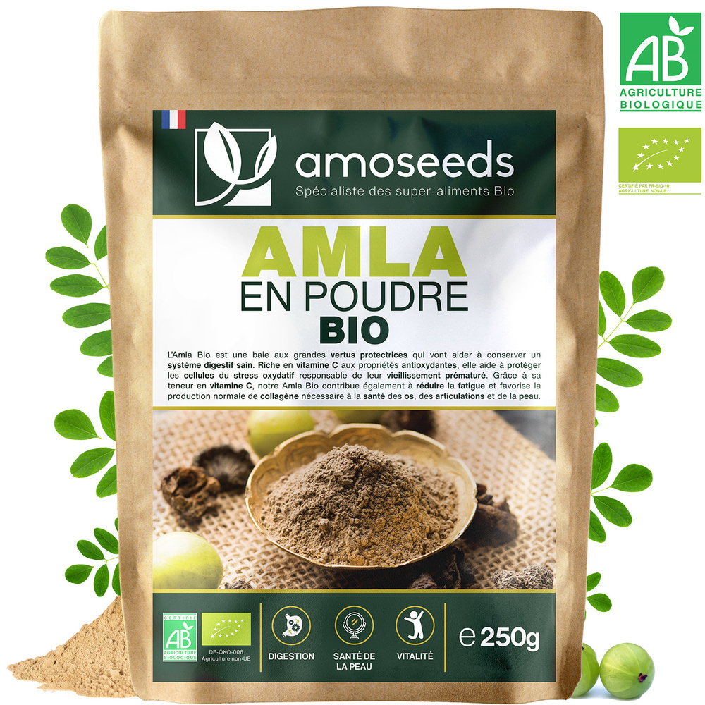 amoseeds - Amla en Poudre Bio 250g
