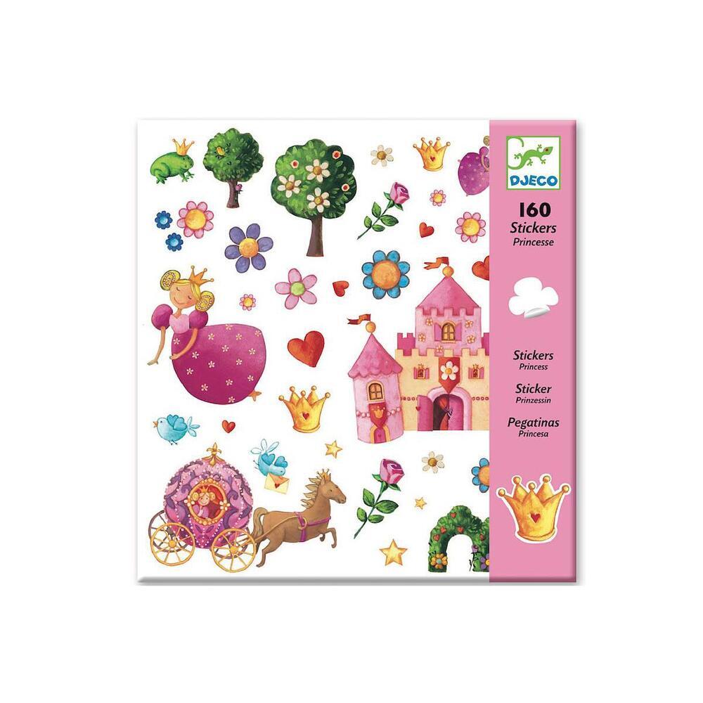 Djeco - Stickers Princesse Marguerite 160 pieces