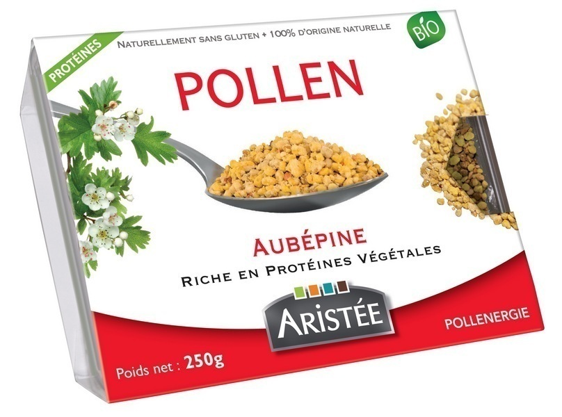 Aristée Pollenergie - Pollen d'aubépine frais congelé - 250 g