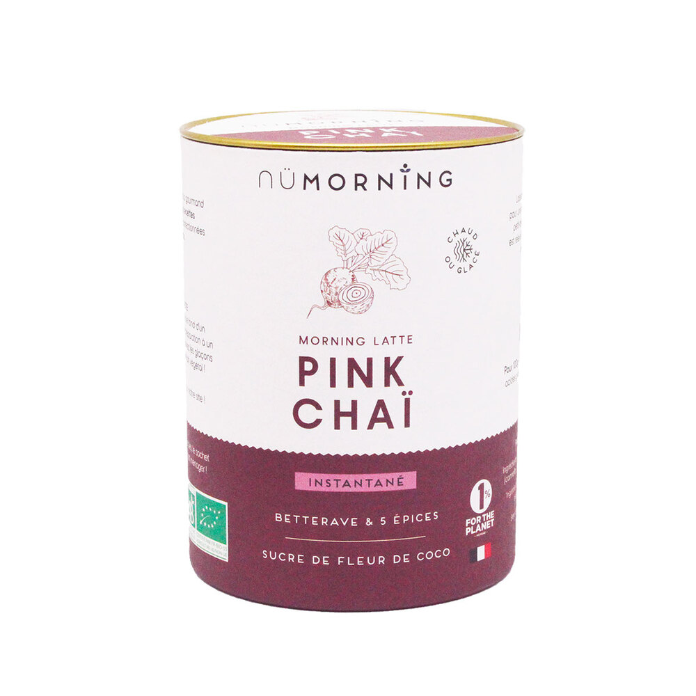 nüMorning - Morning latte pink chaï 125g