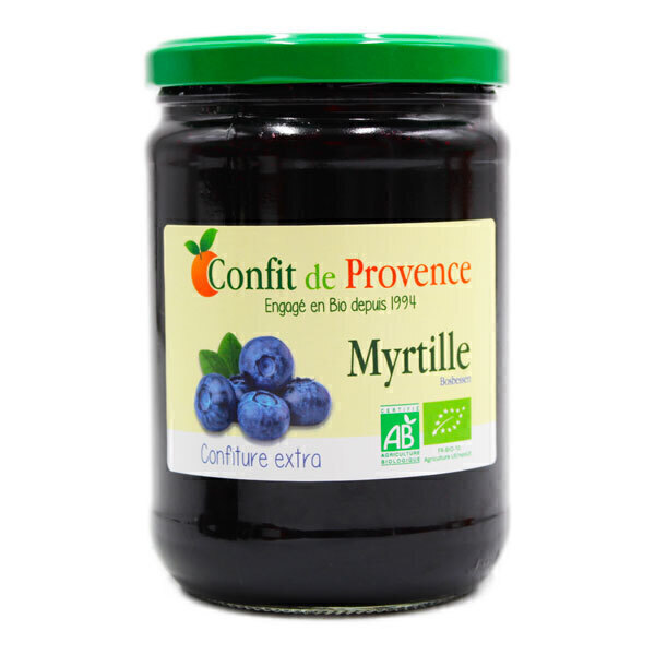 Confit de Provence - Confiture extra de Myrtille 650g Confit de Provence - Confiture extra de Myrtille 650g