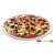 Assiette Plate Pizza Pulpe de Cellulose Biodégradable 32,5 cm -
