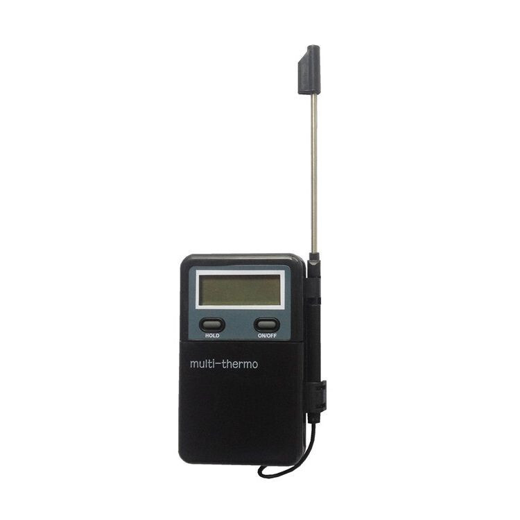 Combisteel - Thermomètre Numérique Multifonction avec Sonde Inox - Combisteel