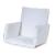 Coussin chaise haute en Coton Bio - Blanc